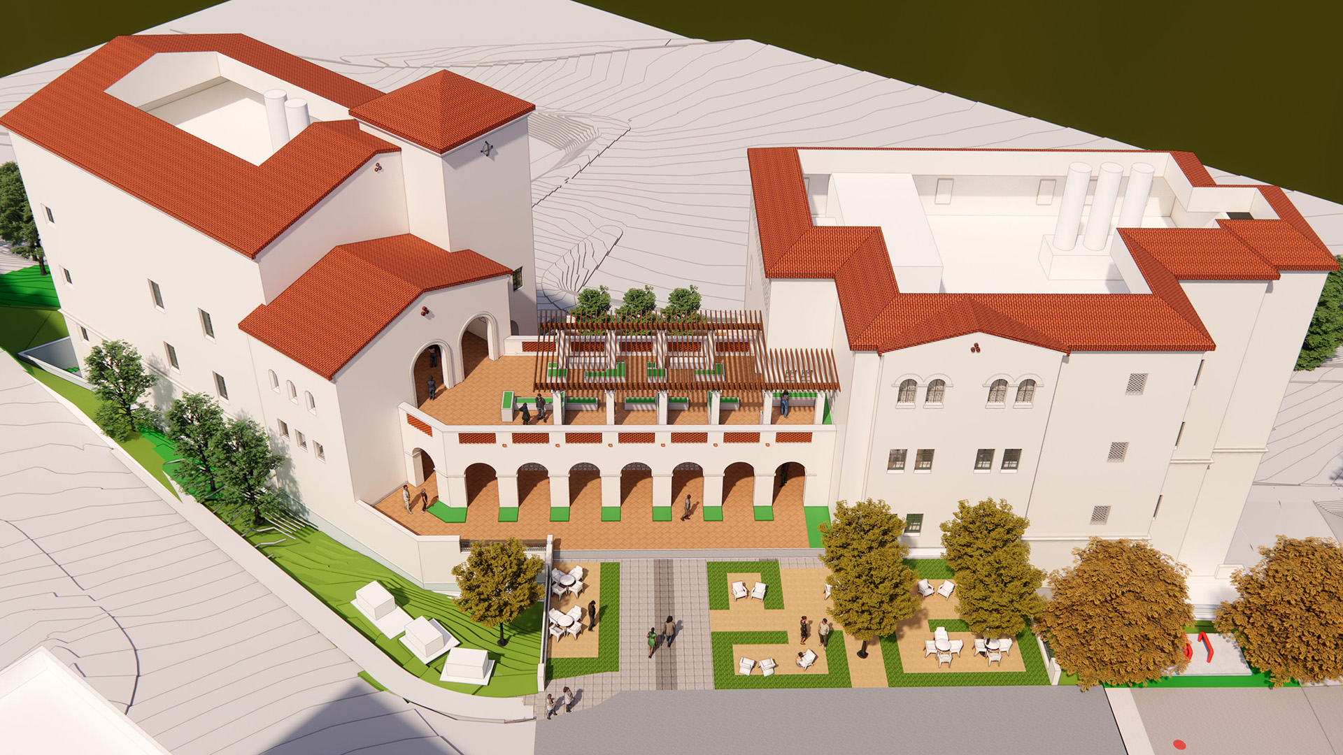 Rendition of Lifes Sciences Building