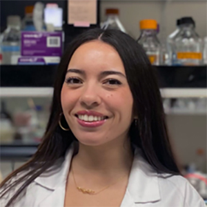 Closeup of Alexis Guzman