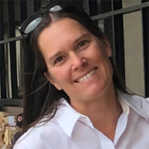 Closeup of Monica Winters