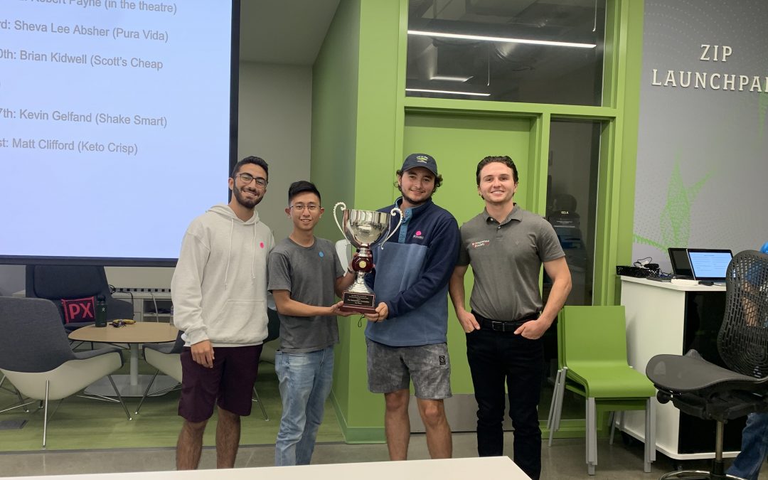 Computer Science Students win Startup Pitch Competition