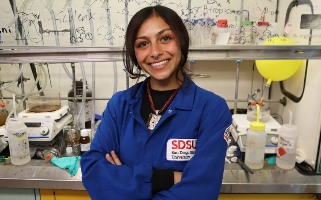 First-Gen Chemistry Student Awarded Pfizer Fellowship for Cancer Drug Research